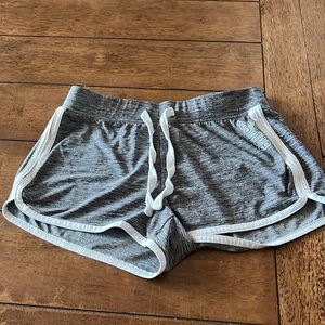 Justice grey active shorts